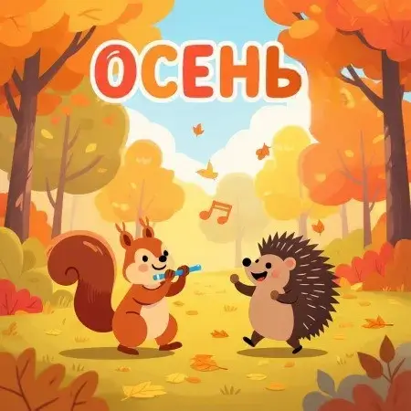 DetkiSait - Листья в саду​