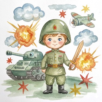 DetkiSait - 23 февраля - праздник всех мужчин